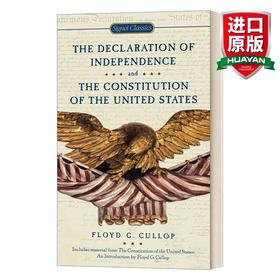 英文原版 The Declaration of Independence and Constitution of the United States 独立宣言与美国宪法 英文版 进口英语原版书