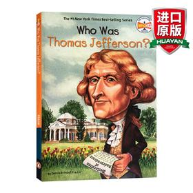 英文原版 Who Was THOMAS JEFFERSON 谁是托马斯杰斐逊 政治军事领l袖系列 英文版 进口英语原版书籍