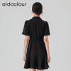 oldcolour2023夏新款赫本风小黑裙收腰显瘦西装连衣裙GN21101775 商品缩略图4