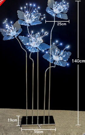 万向水晶花路引（运费自理）