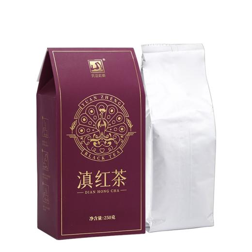 元正 滇红茶 特级云南滇红凤庆红茶大叶种茶叶浓香型盒装250g 商品图4