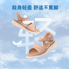 Safiya/索菲娅2023新品夏季舒适真皮软底休闲防滑露趾坡跟凉鞋 SF32115164 商品缩略图3