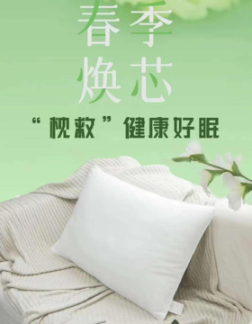 【团购展示】恒源祥梦馨纤维枕 HYX031ZX