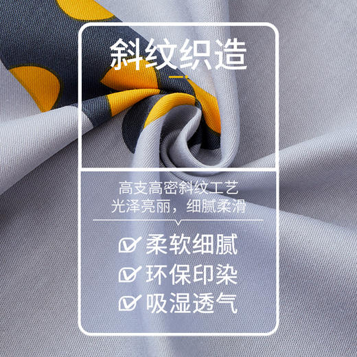 佳丽斯四件套纯棉全棉100床上用品被套床品被单ins床单三件套夏季 商品图8