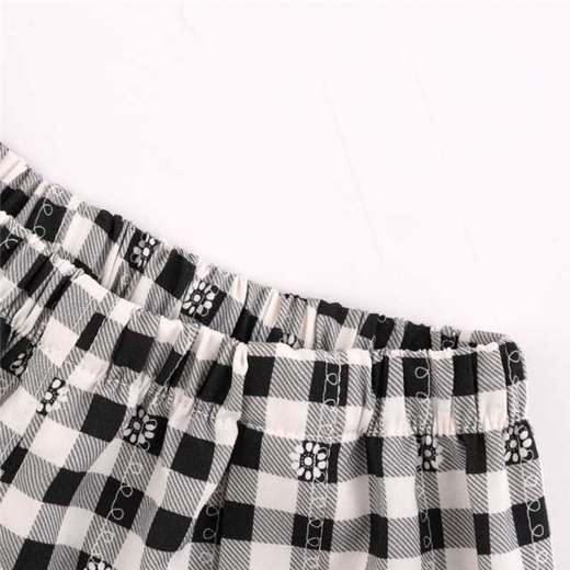 棉果果夏季新品女童女宝梭织九分裤裤子M222208223240 商品图1