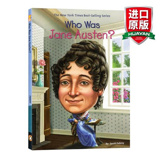 英文原版 Who Was JANE AUSTEN 谁是简奥斯汀 知名作家系列 英文版 进口英语原版书籍 商品图0