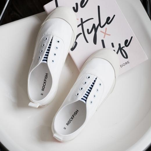 Rockfish英国719防泼水一脚蹬女鞋懒人鞋帆布鞋 商品图0