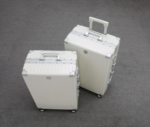 自然醒1910铝框箱20寸拉杆行李箱女大容量耐用结实小密码旅行箱男生24ZT 商品图7