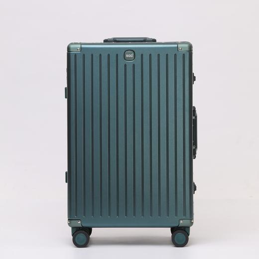 自然醒1910铝框箱20寸拉杆行李箱女大容量耐用结实小密码旅行箱男生24ZT 商品图1