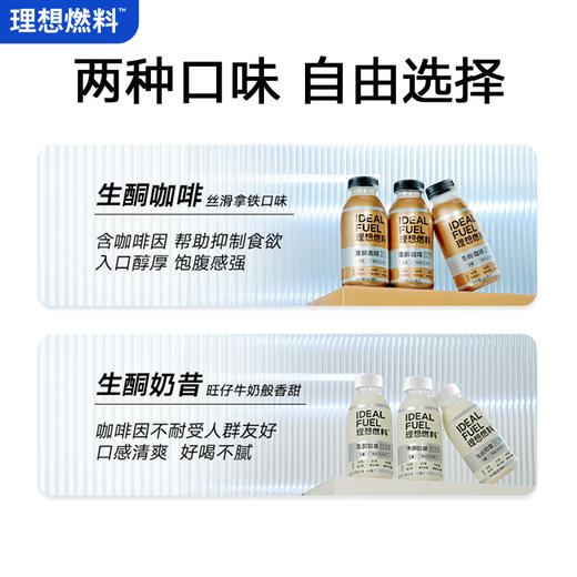 【新包装】理想燃料防弹咖啡能量瓶子升级版生酮mct饮食饱腹代餐 商品图3