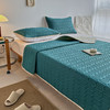 【乳胶凉席】乳胶凉席三件套6毫米乳胶冰丝凉席纯色夏凉感席（三件套） 商品缩略图8