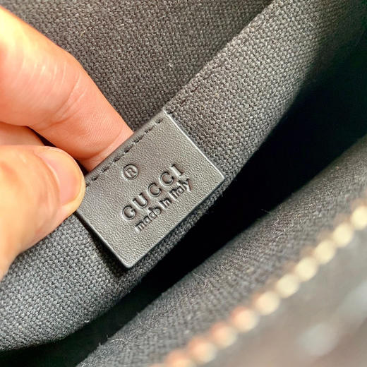 GUCCI 经典款黑花手包 商品图5
