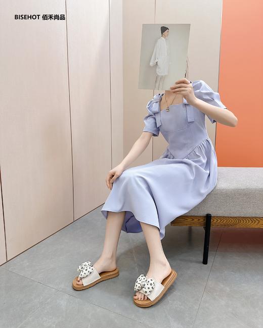 新品蝴蝶结软底拖鞋947B32567 商品图8