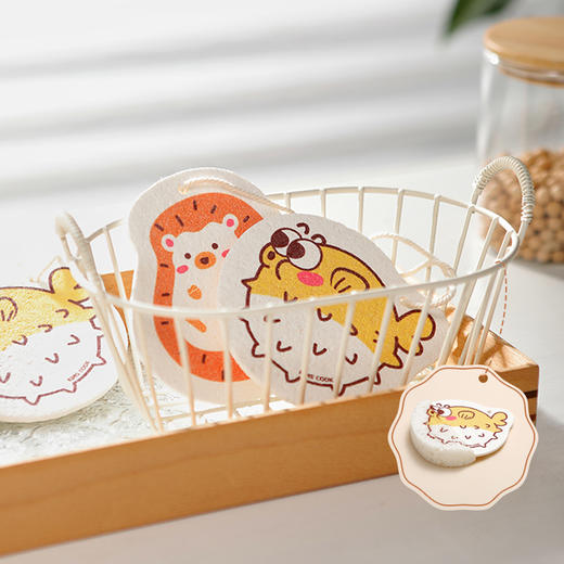 kimscook木浆洗碗棉两件套  锅盖缺口盖 【福利品】 商品图5