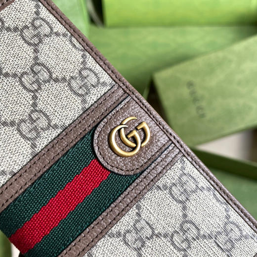 Gucci老花长款钱包 商品图3