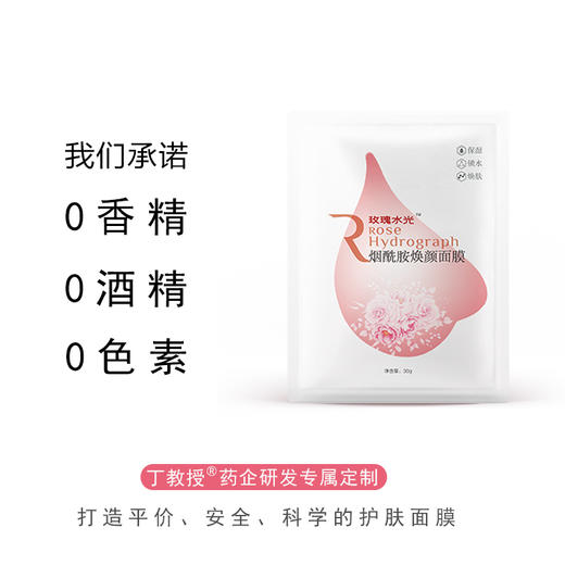 【药企研发】2%B3烟酰胺焕颜面膜 补水保湿提亮肤色 商品图1