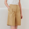 【棉质短裤】23年夏季新款女士直筒短裤时尚五分阔腿裤 商品缩略图0