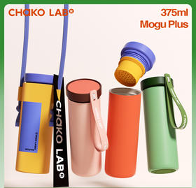 【chakolab】蘑菇保温杯陶瓷内胆不锈钢茶水分离随身便携水杯子新款女