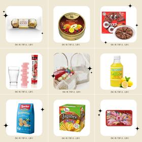 伴手礼|婚庆满月商务高端—手工编织提篮伴手礼