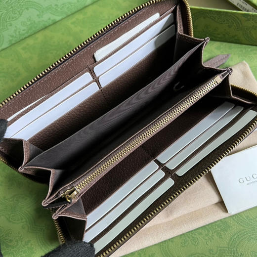 原厂皮竹节钱包古驰 商品图6