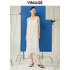 VIMAGE纬漫纪夏款新款时尚个性宽松显瘦吊带连衣裙女V1907528 商品缩略图4