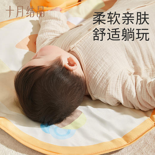 新生婴儿脚蹬床铃健身架宝宝多功能益智早教玩具 赠【曼哈顿球1个】 商品图5