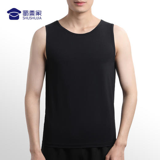 【N透气冰丝网眼背心/清仓】夏季运动训练背心坎肩冰丝凉爽无袖T恤上衣 商品图7