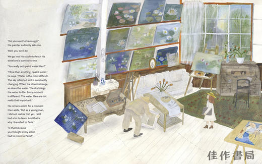 Ella in the Garden of Giverny：A Picture Book about Claude Monet / 吉维尼花园里的埃拉：关于克劳德·莫奈的绘本 商品图1