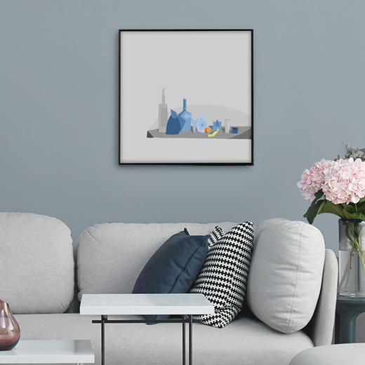 多喜爱 百搭生活布艺装饰画 格瑞灰cs 商品图1