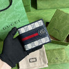 Gucci海军蓝短款钱包 商品缩略图0