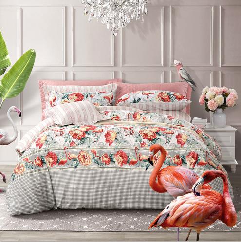 【团购展示】富安娜 纯棉四件套-清歌漫舞 商品图0