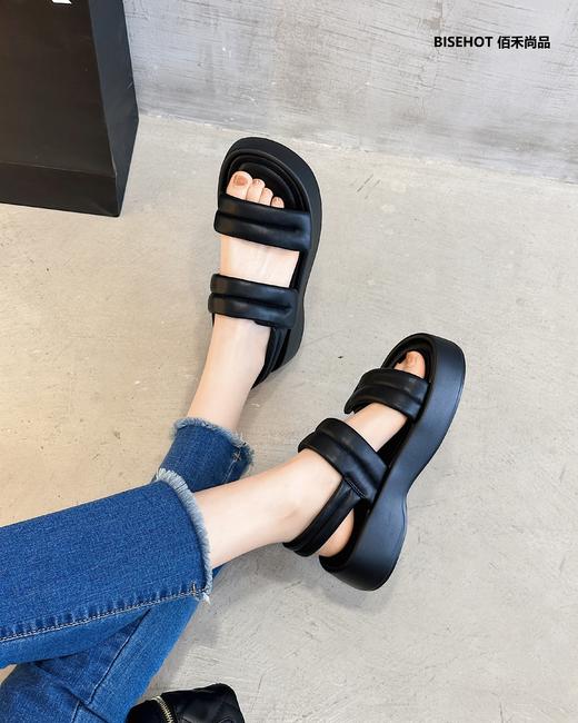 新品松糕底网红休闲凉鞋689B32552 商品图7