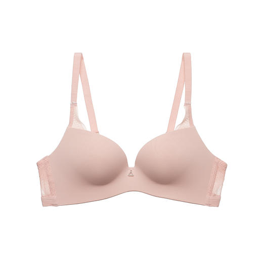 都市丽人无痕内衣A加厚B中厚3/4杯泳布文胸二排无钢圈LB32Z9 商品图2