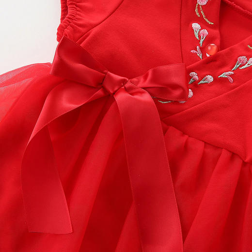 新生儿周岁服女婴满月服夏季新款三角汉服爬爬服清凉 商品图2