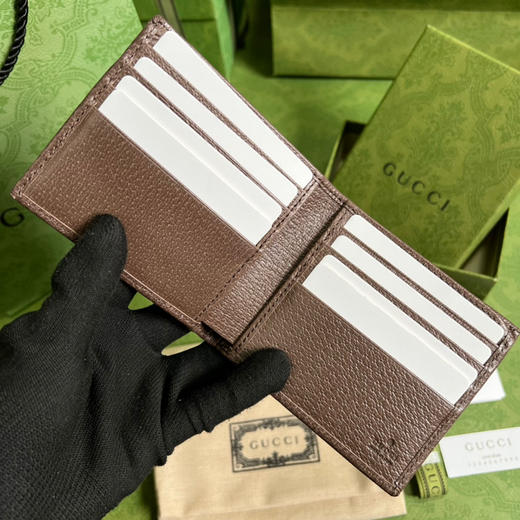 Gucci 英文印花钱包 商品图6