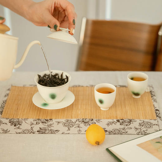 蒂卡系列竹制茶垫新中式禅意茶席 商品图2