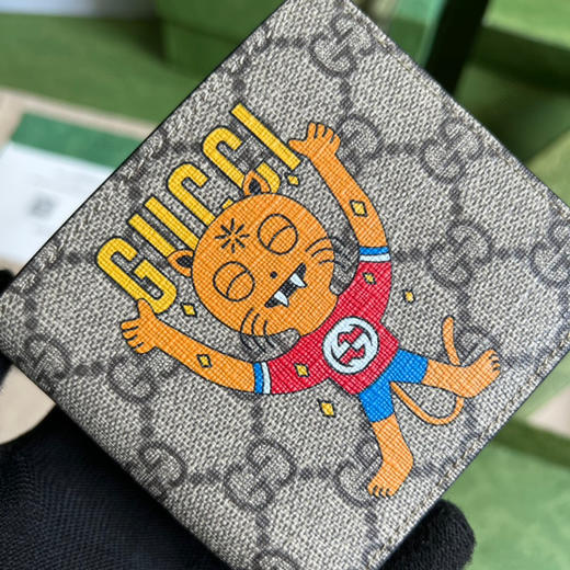 Gucci 猫咪印花钱包 商品图4