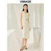 VIMAGE纬漫纪夏季新款气质收腰显瘦无袖连衣裙V1907521 商品缩略图3