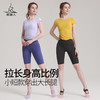 梵美人 F1052R 瑜伽短袖 带胸垫  轻薄零感 商品缩略图3