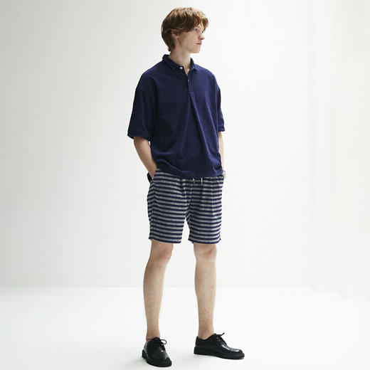 THINGFABRICS TF Polo shirt日本今治毛巾面料短绒POLO衫翻领T恤 商品图1