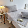 【乳胶凉席】乳胶凉席三件套6毫米乳胶冰丝凉席纯色夏凉感席（三件套） 商品缩略图11