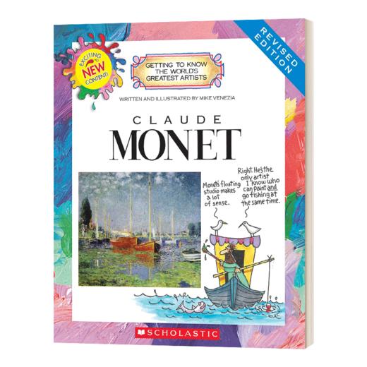英文原版 Claude Monet Revised Edition 克劳德·莫奈-伟大的艺术家 英文版 进口英语原版书籍 商品图1