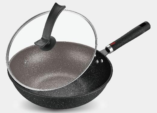 【团购展示】德国巴赫麦饭石炒锅 商品图0