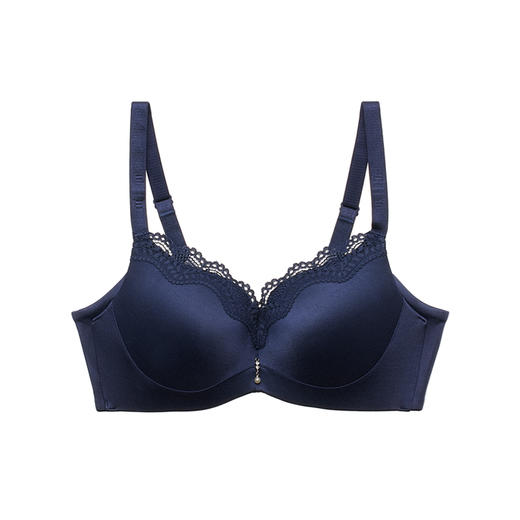 都市丽人无痕内衣B:中厚C:薄3/4杯磨毛文胸三排无钢圈LB33Z4 商品图2