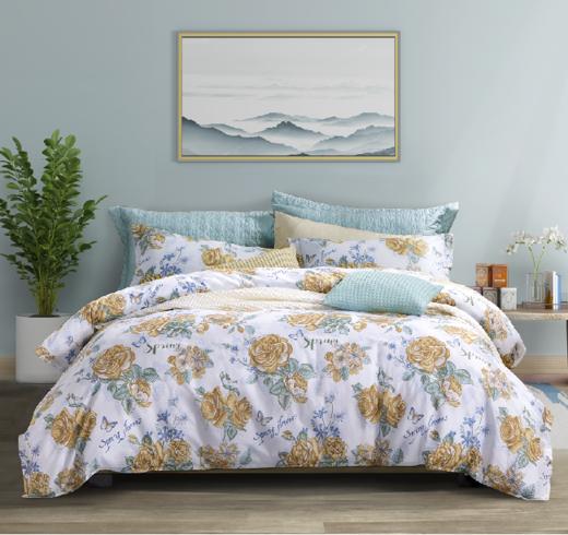 【团购展示】富安娜纯棉四件套- 人间芳菲 商品图0