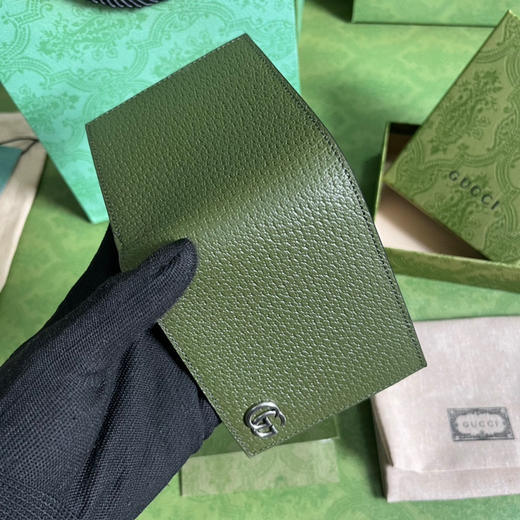 GG Marmont系列皮革双折钱包 商品图7