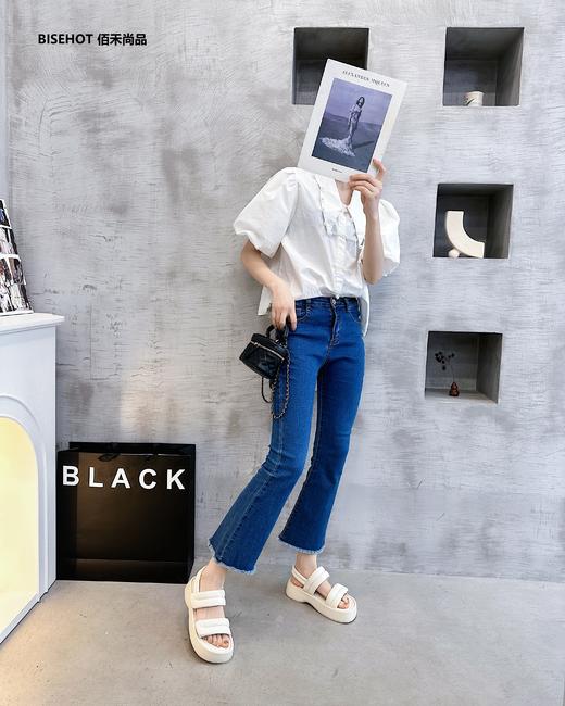 新品松糕底网红休闲凉鞋689B32552 商品图8