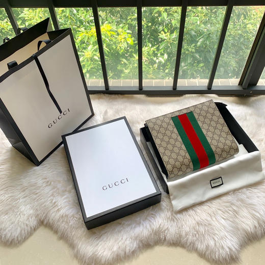 Gucci经典款老花手包 商品图1