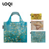 德国LOQI x 梵高系列 环保袋&收纳袋套装 再生环保材料 可折叠 旅行大容量 防泼水 超轻 收纳套组 梵高博物馆合集 星空 向日葵 杏花 商品缩略图1