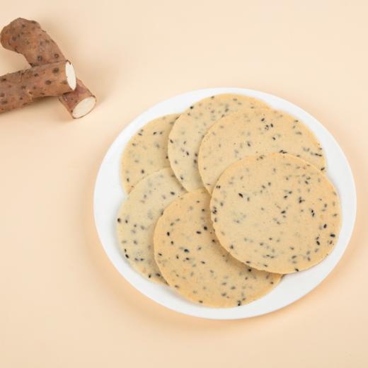 铁棍山药黑芝麻薄饼 | 鲜铁棍山药含量≥60%薄脆可口营养丰富 独立包装易保存休闲健康小零食 商品图10